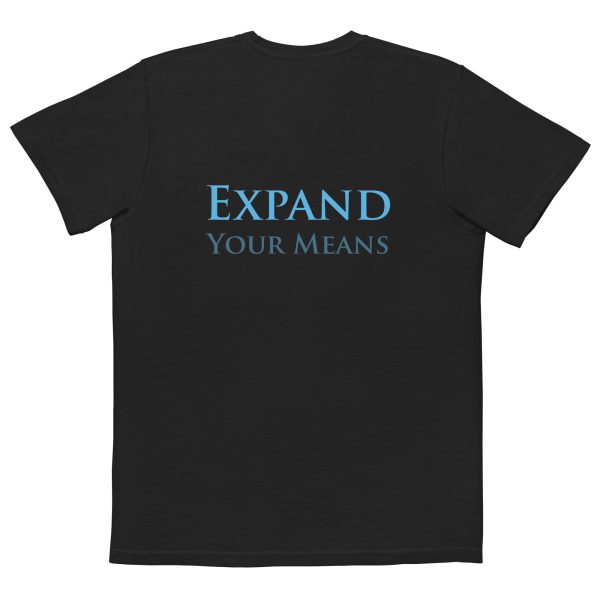 Unisex garment-dyed pocket t-shirt - Image 2