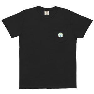 Unisex garment-dyed pocket t-shirt