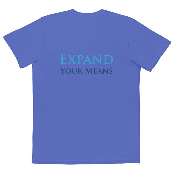 Unisex garment-dyed pocket t-shirt - Image 6