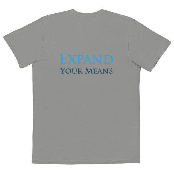 Unisex garment-dyed pocket t-shirt - Image 8