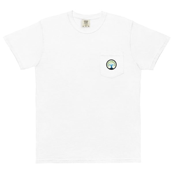 Unisex garment-dyed pocket t-shirt - Image 9